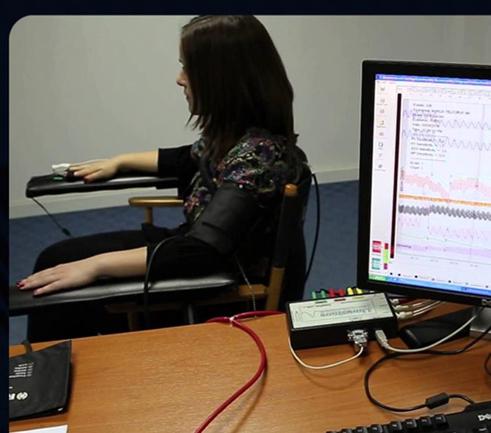 Professional polygraph examination equipment